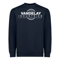 Navy vandelay industries Heavyweight Sweatshirt - artisFamous
