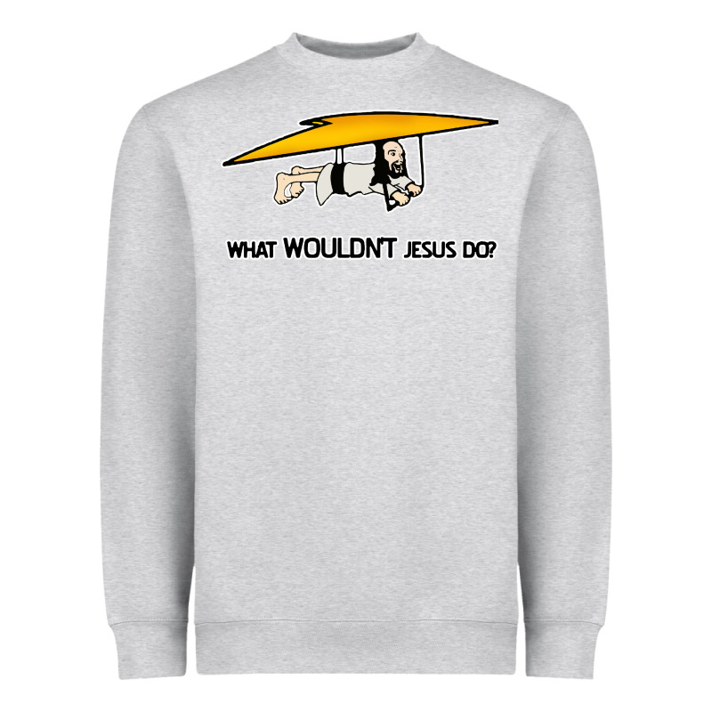 What Wouldnt Jesus Do Heavyweight Sweatshirt by artisFamous | Teevron