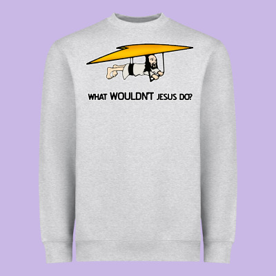What Wouldnt Jesus Do Heavyweight Sweatshirt Designed By Artisfamous