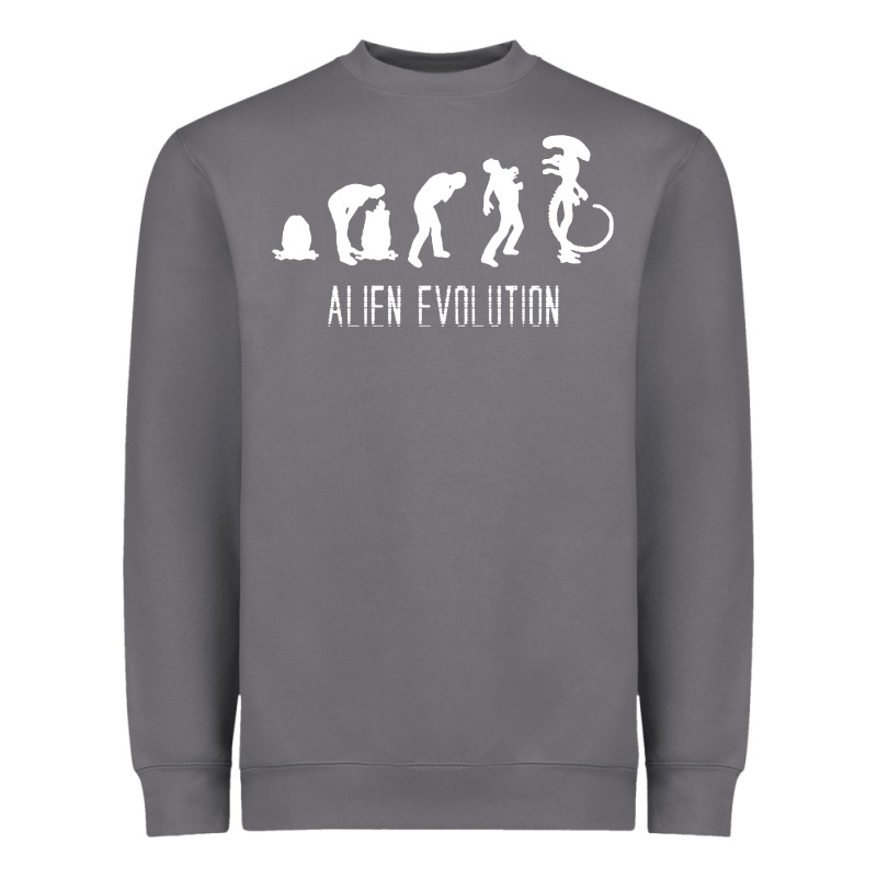 Alien Evolution Heavyweight Sweatshirt by artisFamous | Teevron