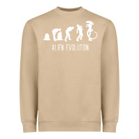 Mushroom alien evolution Heavyweight Sweatshirt - artisFamous