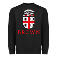 Black brown university Heavyweight Sweatshirt - artisFamous