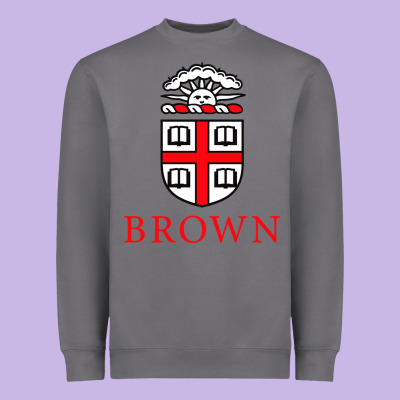 Brown University Heavyweight Sweatshirt Designed By Artisfamous