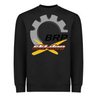 Black brp ski doo Heavyweight Sweatshirt - artisFamous