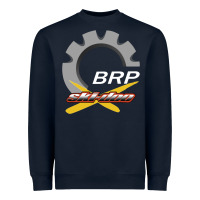Navy brp ski doo Heavyweight Sweatshirt - artisFamous