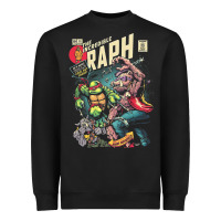 Black the incredible raph Heavyweight Sweatshirt - artisFamous