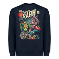 Navy the incredible raph Heavyweight Sweatshirt - artisFamous