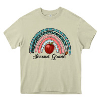 Mossy second grade rainbow Heavy Core Tee - RanaPortraitStore