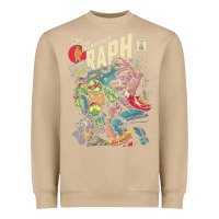 Mushroom the incredible raph Heavyweight Sweatshirt - artisFamous
