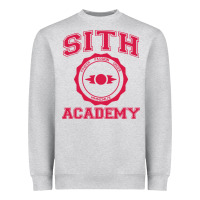 Heather Grey sith academy Heavyweight Sweatshirt - artisFamous