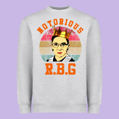 Rbg Heavyweight Sweatshirt Designed By Artisfamous