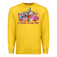 Lemon western cancer  in october we wear pink coffee cups with ribbons Premium Sweatshirt - AdoDesignShop