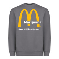 Storm marijuana over 1 million stoned Heavyweight Sweatshirt - artisFamous