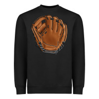 Black baseball glove Heavyweight Sweatshirt - BarkalooDesign
