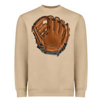 Mushroom baseball glove Heavyweight Sweatshirt - BarkalooDesign