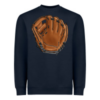 Navy baseball glove Heavyweight Sweatshirt - BarkalooDesign