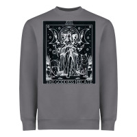 Storm hecate tarot card triple moon goddess witch wiccan pagan Heavyweight Sweatshirt - artisFamous