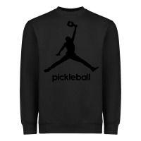 Black funny pickleball Heavyweight Sweatshirt - artisFamous