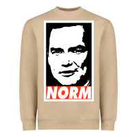 Mushroom norm macdonald Heavyweight Sweatshirt - artisFamous