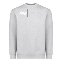 Heather Grey axe capital Heavyweight Sweatshirt - artisFamous