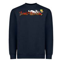 Navy Dennis the Menace funny cartoon movie Heavyweight Sweatshirt - artisFamous