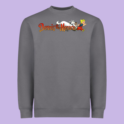 Dennis The Menace Funny Cartoon Movie Heavyweight Sweatshirt Designed By Artisfamous
