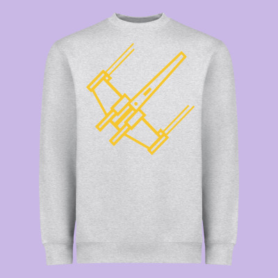X Wing Starfighter Heavyweight Sweatshirt Designed By Artisfamous