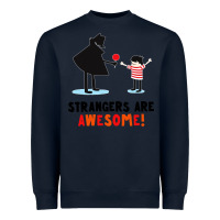 Navy strangers are awesome Heavyweight Sweatshirt - artisFamous