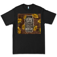 Black we let the liquor talk with sunflowers Premium Tee - TumblerDesignByShophia