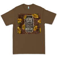 Cacao we let the liquor talk with sunflowers Premium Tee - TumblerDesignByShophia