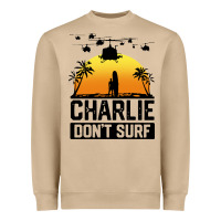 Mushroom summer vacation charlie don't surf Heavyweight Sweatshirt - artisFamous