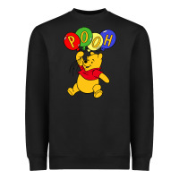 Black hunny the pooh Heavyweight Sweatshirt - artisFamous