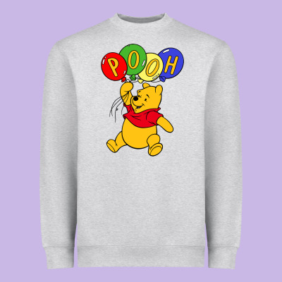 Hunny The Pooh Heavyweight Sweatshirt Designed By Artisfamous