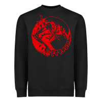 Black xenomorph Heavyweight Sweatshirt - artisFamous