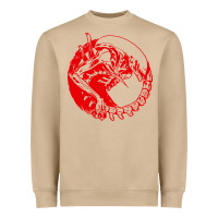 Mushroom xenomorph Heavyweight Sweatshirt - artisFamous