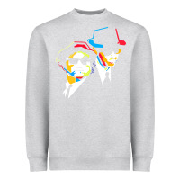 Heather Grey blues brothers Heavyweight Sweatshirt - artisFamous