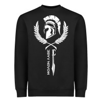 Black sparta krieger fitness   molon labe Heavyweight Sweatshirt - artisFamous