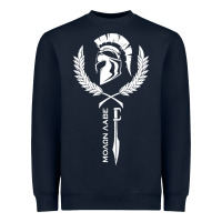 Navy sparta krieger fitness   molon labe Heavyweight Sweatshirt - artisFamous