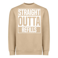 Mushroom straight outta refills funny pharmacy technician pharmacist Heavyweight Sweatshirt - artisFamous