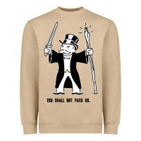 Mushroom you shall not pass go Heavyweight Sweatshirt - artisFamous