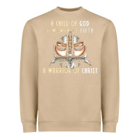 Mushroom child of god woman of faith warrior of christ Heavyweight Sweatshirt - artisFamous