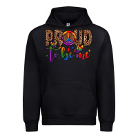 Black proud to be me Urban Hoodie - JahusDesignShop