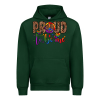 Forest Green proud to be me Urban Hoodie - JahusDesignShop