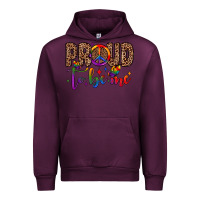 Mauve Wine proud to be me Urban Hoodie - JahusDesignShop
