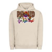 Pigment French Oak proud to be me Urban Hoodie - JahusDesignShop