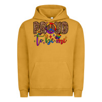 Pigment Peanut Butter proud to be me Urban Hoodie - JahusDesignShop