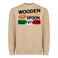Mushroom funny wooden spoon survivor Heavyweight Sweatshirt - artisFamous