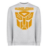 Heather Grey bumblebee Heavyweight Sweatshirt - artisFamous