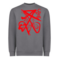 Storm lucifer calligraphy 2 Heavyweight Sweatshirt - artisFamous