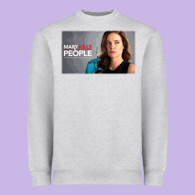 Mary Kills People Heavyweight Sweatshirt Designed By Artisfamous